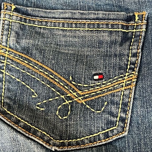 Tommy Hilfiger Capri Cuffed Jeans Blue Size 2 - Picture 5 of 9